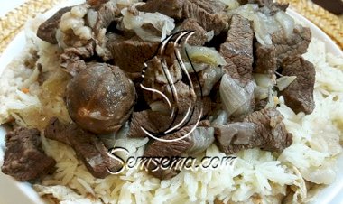 طريقة عمل تشريب اللحم العراقي الابيض