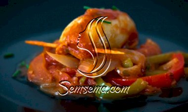 طريقة عمل طاجن السبيط والجمبرى