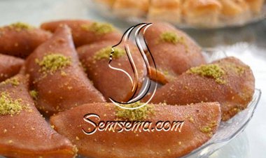 طريقة عمل القطايف الشامية بالجوز