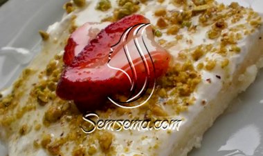 طريقة عمل ليالي لبنان بالسميد الناعم