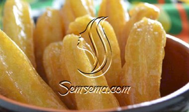 طريقة عمل بلح الشام بدون قمع