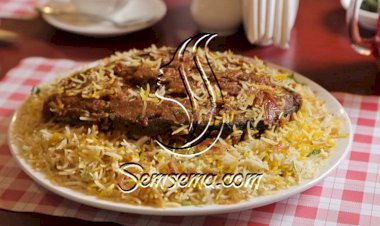 طريقة عمل برياني سمك كنعد