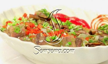 طريقة عمل سلطة الرنجة بالطحينة