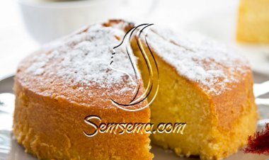 طريقة عمل كيكة الزعفران الهشه
