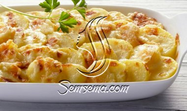طريقة عمل صينية بطاطس بالجبنة بالفرن