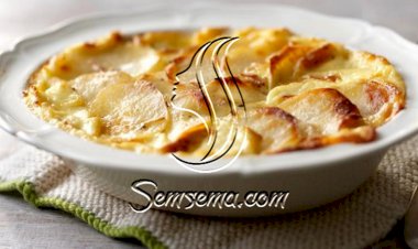 طريقة عمل صينية البطاطس بالكريمة اللبانى