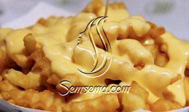 طريقة عمل البطاطس المقلية مع الجبنة