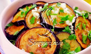 طريقة عمل الباذنجان بالخل والثوم