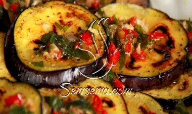 طريقة عمل الباذنجان المشوى للرجيم