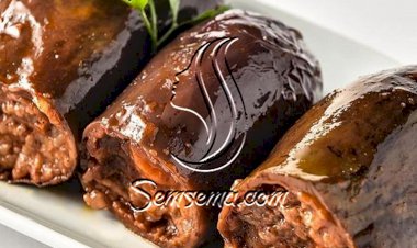 طريقة عمل يالنجي الباذنجان بدبس الرمان