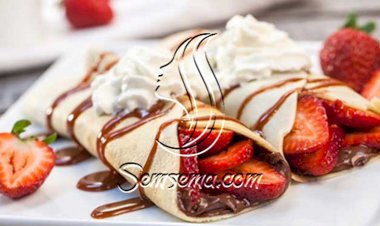 طريقة عمل الكريب الحلو بدون بيض