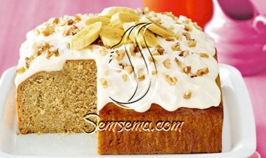 طريقة عمل كيكة الموز الهشه