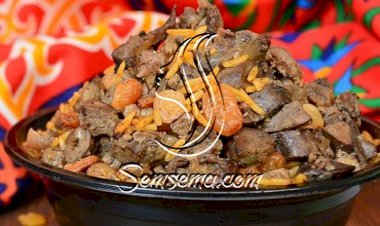 طريقة عمل الارز بالكبد والقوانص بالطريقة المصرية