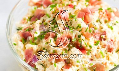 طريقة عمل سلطة سهلة بالقرنبيط