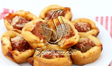 طريقه عمل ميني بيتزا سهله