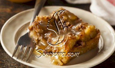 طريقة عمل تارت التفاح بالجوز