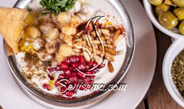 طريقة عمل الفتة الشامية بالحمص