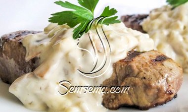 طريقة عمل ستيك اللحم مع صوص المشروم