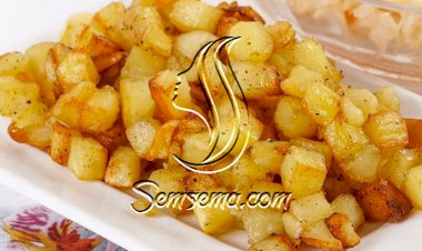 طريقة عمل مفركة البطاطا بدون لحمة