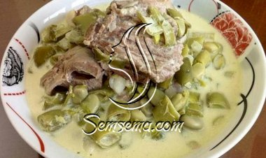 طريقة عمل الفول باللبن على الطريقة الفلسطينية