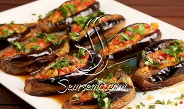 طريقة عمل منزلة الباذنجان بدون لحمة