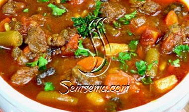 طريقة عمل مرق الفاصولياء الخضراء العراقية