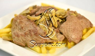 طريقة عمل شرحات اللحم بالحمض والثوم