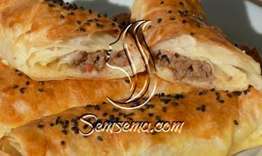 طريقة عمل الجلاش باللحمة المفرومة والجبنة