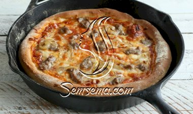 طريقة عمل البيتزا السائلة بدون بيض