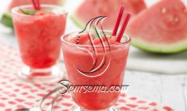 طريقة عمل عصير البطيخ المثلج