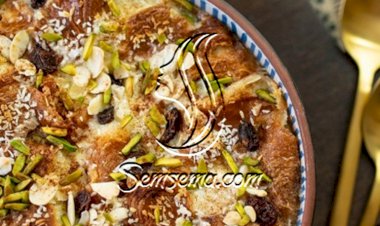 طريقة عمل ام علي بالقشطة