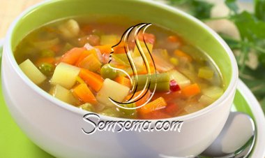 طريقة عمل شوربة خضار لذيذة