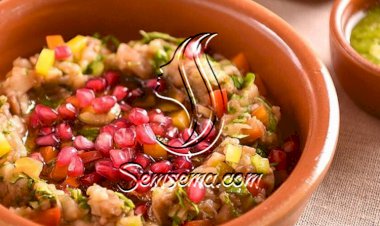 طريقة عمل بابا غنوج بالباذنجان المشوي