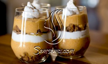 طريقة عمل حلى كاسات سهل بالبسكويت