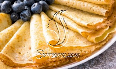 طريقة عمل الكريب بدون بيض زي المحلات