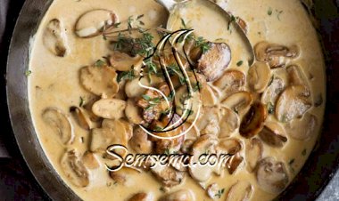 طريقة عمل شوربة فطر بدون كريمة