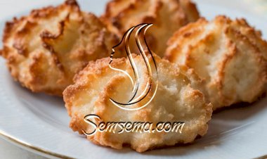 طريقة عمل اقراص جوز الهند بالبيض