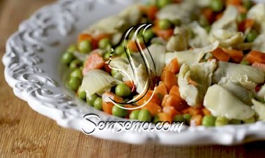 طريقة عمل سلطة الخرشوف الصيامى