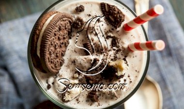 طريقة عمل مشروب الاوريو البارد