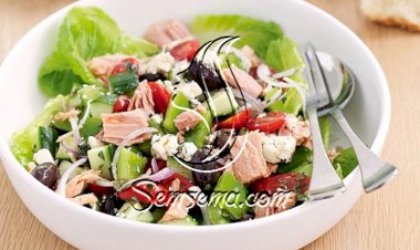 طريقة عمل سلطة التونة دايت