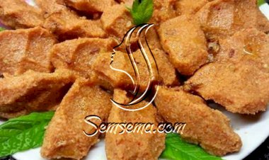 طريقة عمل الكبة النية السورية بدون لحمة