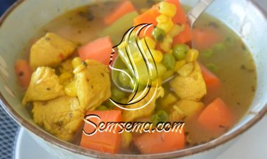 طريقة عمل شوربة الخضار العادية