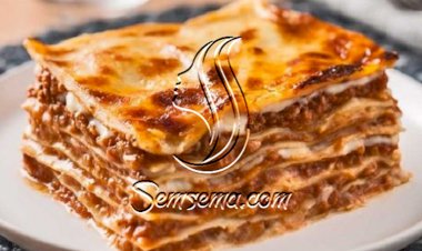 طريقة عمل اللازانيا باللحم المفروم والبشاميل