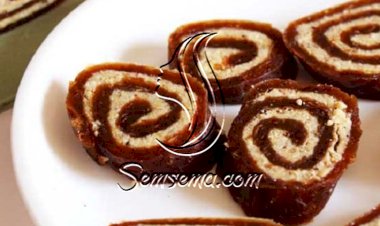 طريقة عمل حلى البسكويت والتمر