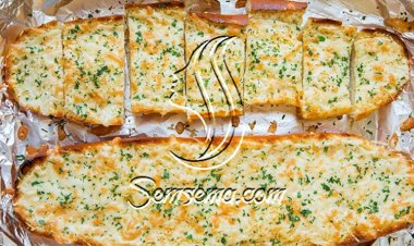 طريقة عمل جارليك بريد بالجبنة