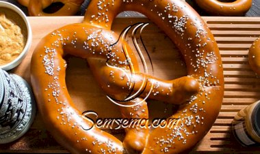 طريقه عمل خبز البريتزل الالماني