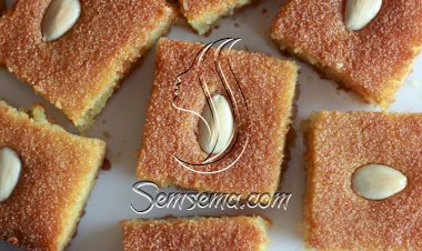 طريقة عمل البسبوسة التركي