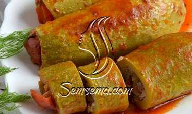 طريقة عمل محشي الكوسا التركي