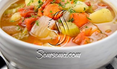 طريقة عمل شوربة الخضار المشكل