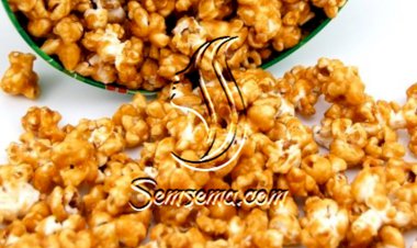 طريقة عمل فشار بالكراميل سهل